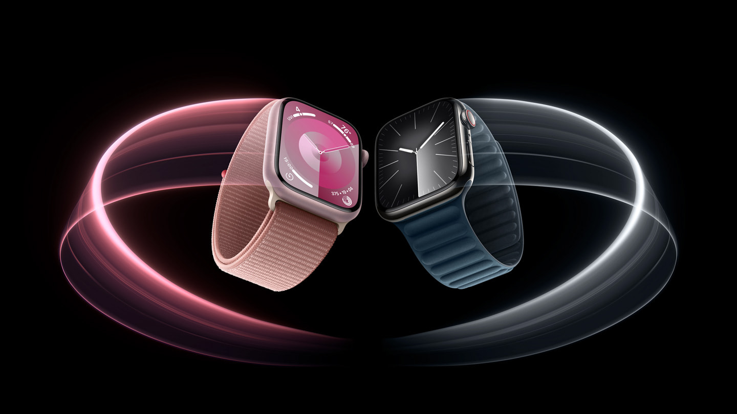 Tragbares Wiegen Apple Watch Series 10 vs. Apple Watch Series 9 im